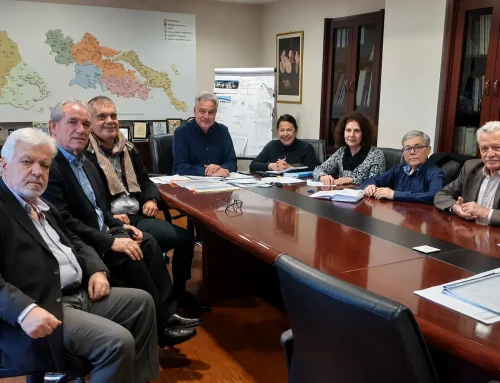 Συνάντηση στελεχών της ΕΣΑμεΑ με τη Διοίκηση της 5ης ΥΠΕ