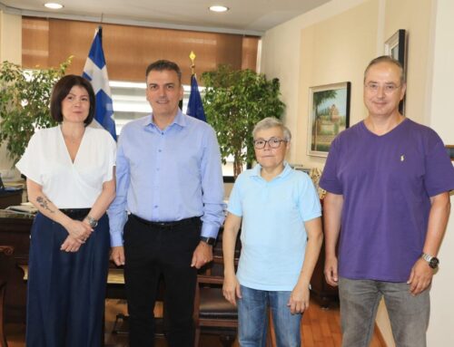 Στον Δήμαρχο Λαρισαίων ο Σύλλογος Θαλασσαιμίας κα Δρεπανοκυτταρικής Νόσου Λάρισας