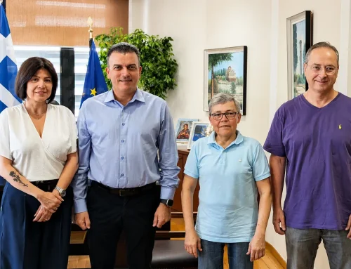 Συνάντηση του Συλλόγου με τον Δήμαρχο και τον Αντιδήμαρχο Κοινωνικής Πολιτικής του Δήμου Λαρισαίων